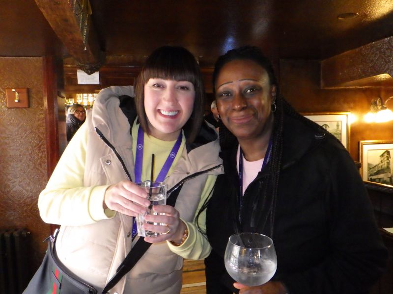 Michelle Armardi and Sharon Cooke
